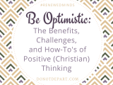Being a Christian and Thinking Optimistically
